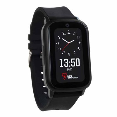 Alarmeringshorloge - Senior 4G | Persoonsalarmering | Rubber band | Afmeting: 44 x 29 x 13mm | LifeWatcher | LWS2000