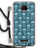 Kwallie: Motorola Moto Z Force Transparant Hoesje met koord