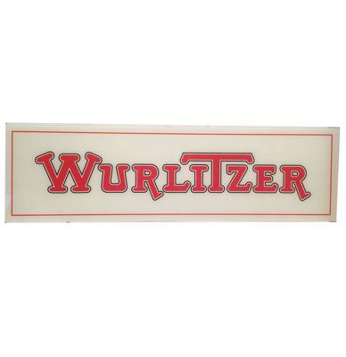 Wurlitzer Logo PVC Reklamebord