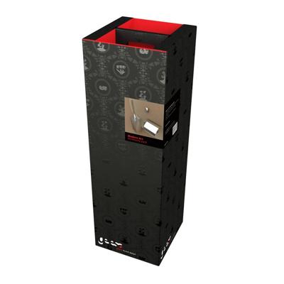 Toiletaccessorieset Geesa Modern Art | Toiletborstel met houder - Toiletrolhouder met klep - Handdoekhaak | Chroom