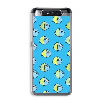 Visjes: Samsung Galaxy A80 Transparant Hoesje