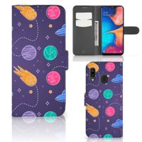 Samsung Galaxy A30 | Wallet Case | met Pasjes | Space