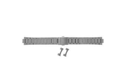 Horlogeband Seiko SRPK87K1 / 4R36-15M0 / 5 Sports / M0WM113J0 Staal 18mm