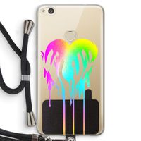 Hold My Heart: Huawei Ascend P8 Lite (2017) Transparant Hoesje met koord