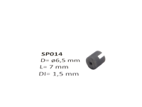 micromotor SP014 ø 6.5 x 7 - ø 1.5 mm cardankoppelingshouder
