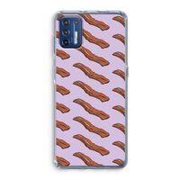 Bacon to my eggs #2: Motorola Moto G9 Plus Transparant Hoesje