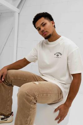 Black Bananas Bad Habits T-Shirt Heren Wit - Maat L - Kleur: Wit | Soccerfanshop