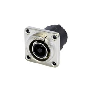 Neutrik NLT4FPXX Luidsprekerconnector Stekker, recht Aantal polen: 4 Zwart, Zilver 1 stuk(s)