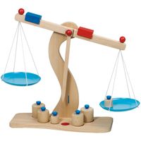 Houten Weegschaal Deluxe