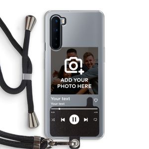 Music Player: OnePlus Nord Transparant Hoesje met koord