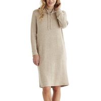 Damella Knitted Long Sleeve Lounge Dress