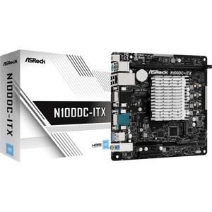 ASRock N100DC-ITX (Intel CPU onboard) Moederbord met CPU Vormfactor Mini-ITX