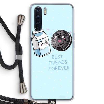 Best Friend Forever: Oppo A91 Transparant Hoesje met koord