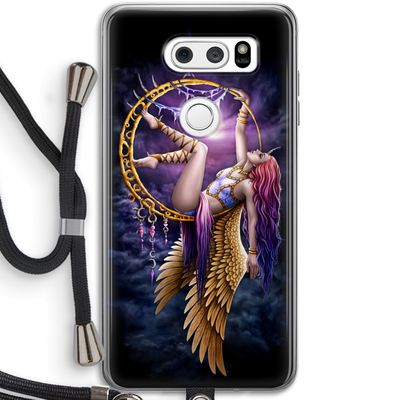 Aerial Angel: LG V30 Transparant Hoesje met koord