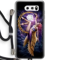 Aerial Angel: LG V30 Transparant Hoesje met koord