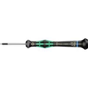 Wera 2054 Elektronica en fijnmechanica Inbusschroevendraaier Sleutelbreedte: 0.7 mm Koplengte: 40 mm Afmeting, lengte: 137 mm