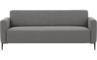Goossens Bank Key West grijs, stof, 3-zits, modern design