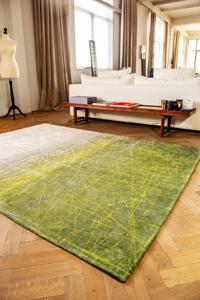 Louis de Poortere - 8882 Mad Men Central Park Green - 170x240 cm Vloerkleed