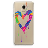 Melts My Heart: Samsung Galaxy J6 (2018) Transparant Hoesje