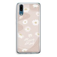 Daydreaming becomes reality: Huawei P20 Transparant Hoesje