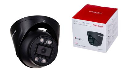 FOSCAM T8EP 8MP POE IP-camera Zwart