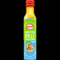 Hela MosterdDille Dressing 50% Minder Suiker 250 ml bij Jumbo