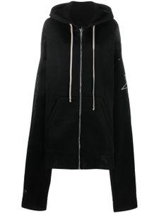 Rick Owens X Champion hoodie zippé à coupe oversize - Noir