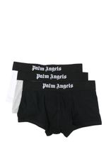 Palm Angels lot de trois boxers à bande logo - Gris - thumbnail