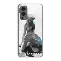 I will not feel a thing: OnePlus Nord 2 5G Transparant Hoesje