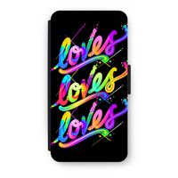 Loves: iPhone 8 Plus Flip Hoesje Loves: iPhone 8 Plus Flip Hoesje