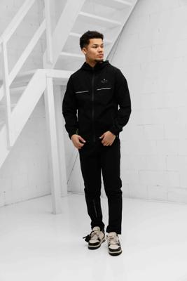 Cruyff Surveyor Trainingspak Heren Zwart - Maat XL - Kleur: Zwart | Soccerfanshop