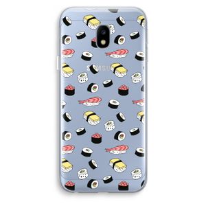 Sushi time: Samsung Galaxy J3 (2017) Transparant Hoesje
