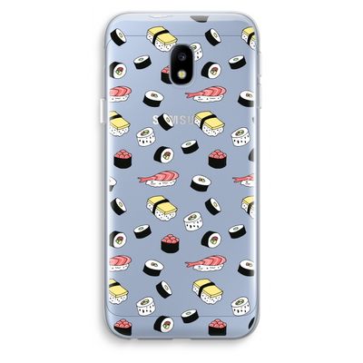 Sushi time: Samsung Galaxy J3 (2017) Transparant Hoesje