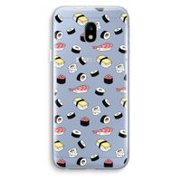 Sushi time: Samsung Galaxy J3 (2017) Transparant Hoesje