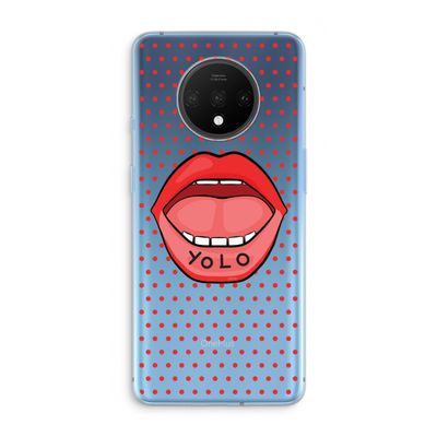 Yolo Denise: OnePlus 7T Transparant Hoesje