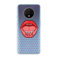 Yolo Denise: OnePlus 7T Transparant Hoesje