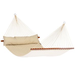 Tropilex Hangmat 'Vegas' Taupe - Bruin - Amerikaans, Spreidstok, Weerbestendig - 180 kg