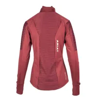 Ariat Facet Techshirt bordeaux maat:m