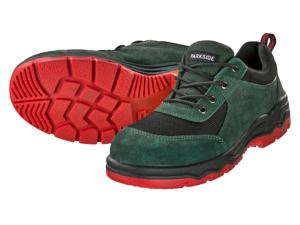PARKSIDE Leren veiligheidsschoenen S3 (Groen, 43)