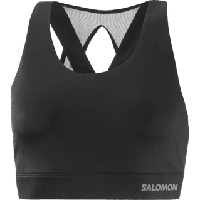 Salomon Cross run bra - ZWART - Dames