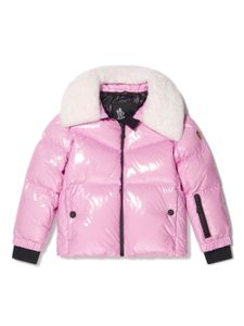 Moncler Enfant x Grenoble doudoune à capuche - Rose