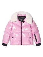 Moncler Enfant x Grenoble doudoune à capuche - Rose - thumbnail