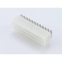 Molex 39301241 Female header, inbouw (standaard) Totaal aantal polen: 24 Inhoud: 1 stuk(s) Bulk