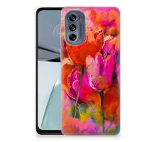 Smartphone hoesje Motorola Moto G62 5G Tulips