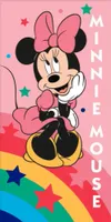 Minnie Mouse strandlaken Rainbow 70 x 140 cm - thumbnail