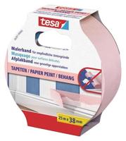 Afplaktape tesa prof sensitive 25mx38mm roze | 8 stuks