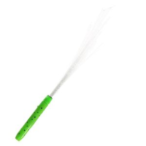 Fiber sprieten stick met groen LED licht