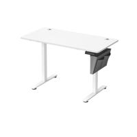Elektrisch in Hoogte Verstelbaar Bureau - Stijlvol, Stil & Ergonomisch, Wolk wit / 60T x 120B x (72-120)H cm