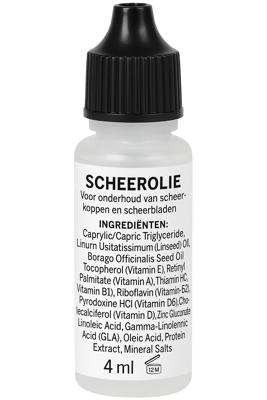 Huismerk Scheerolie voor Scheerkoppen & Scheerbladen - 4 ml