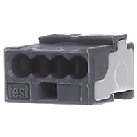 Wago 243-204 elektrische draad-connector 100 stuk(s) Stiftlijst - thumbnail